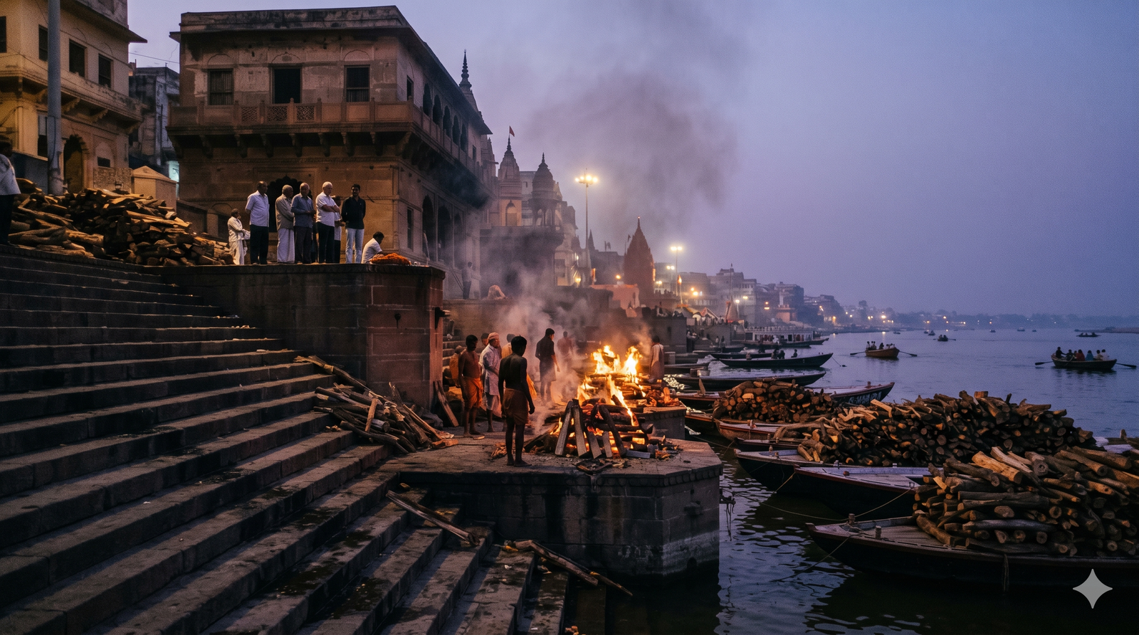 Manikarnika & Harishchandra: The Sacred Burning Ghats of Kashi